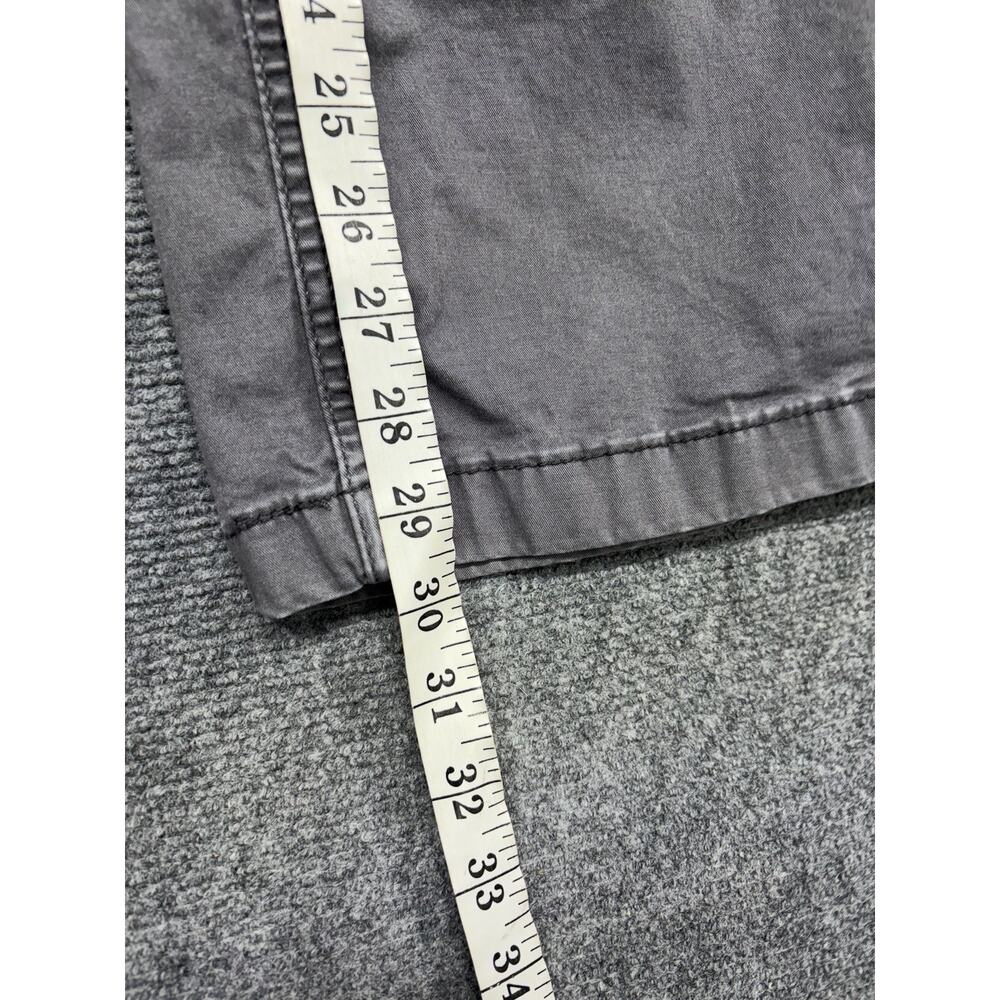 Hollister Low Rise Baggy Cargo Pants Women’s Size 000R Gray Grunge Distressed - Picture 7 of 11